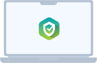 Laptop with Mega AdBlocker